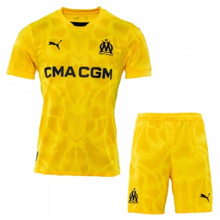 Olympique de Marseille Keeper Barn Bortedrakt 2024-25 Kortermet